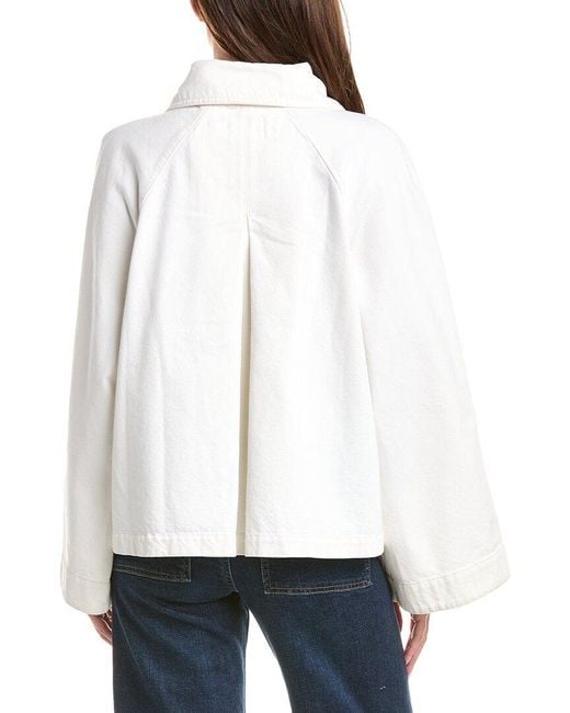 FRAME White The Swing Jacket