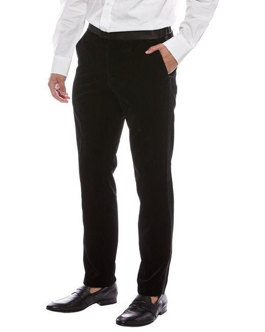 Boss Black Genius Velvet Tuxedo Pant for men
