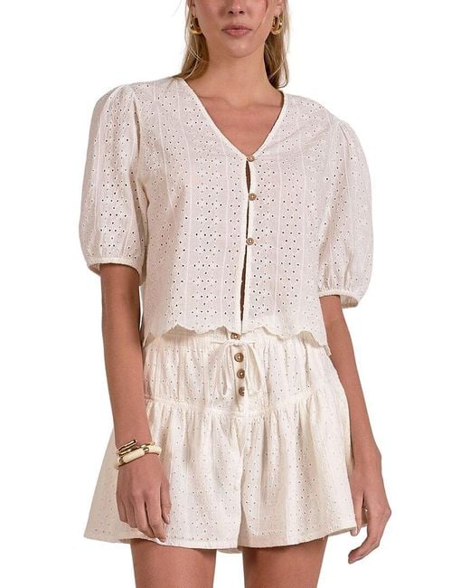 Elan White Top