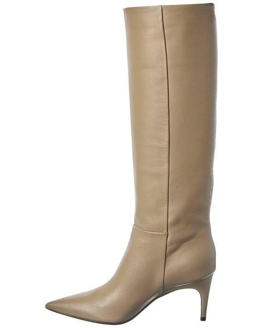 Sergio Rossi Brown Cindy Leather Knee-High Boot