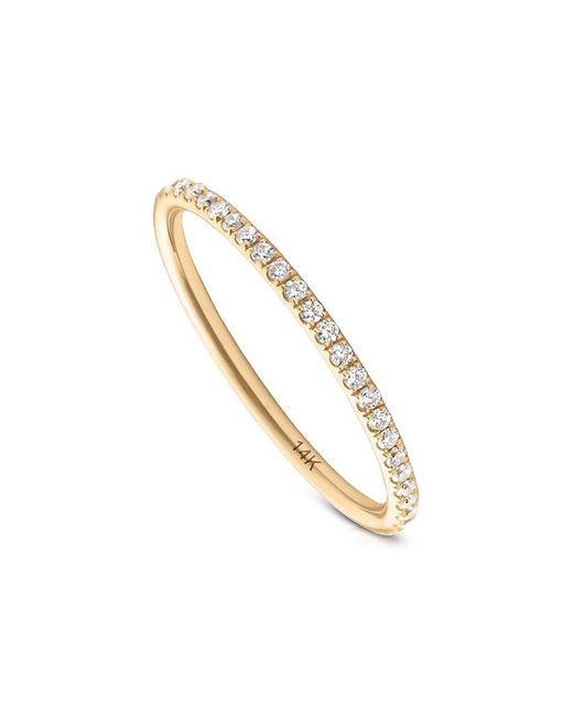 MaxColor White Band 0.37 Ct. Tw. Lab-Grown Diamond 14K Ring