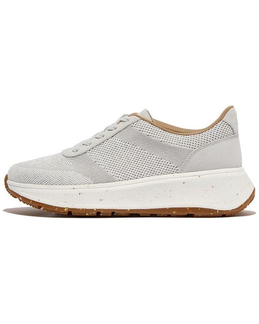 Fitflop White F-Mode Sneaker