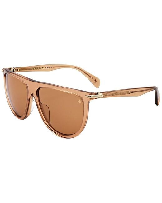 Rag & Bone Natural Rnb1056 57Mm Sunglasses
