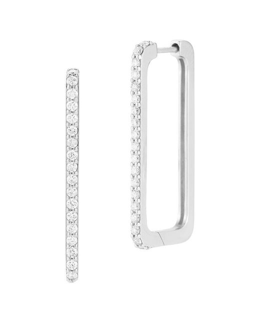 Nephora White 14K 0.38 Ct. Tw. Diamond Earrings