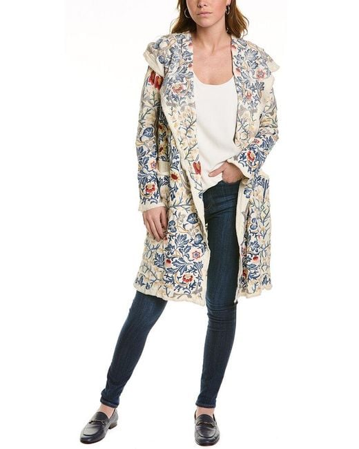 Johnny Was Kensington Duster in White Lyst