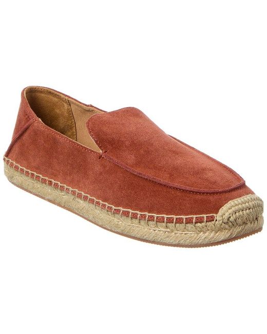 Boss Brown Madeira Suede Espadrille for men