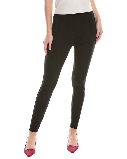 Oscar de la Renta Black Scuba Legging