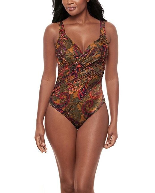 Miraclesuit Orange Perissa Revele One Piece