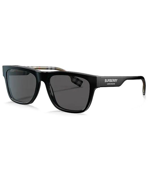 Burberry Black Be4393 56Mm Sunglasses for men