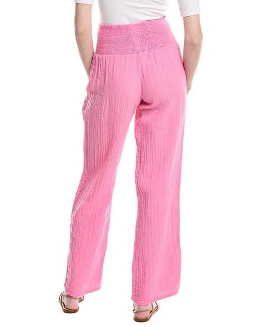 Electric and Rose Pink Beach Pant