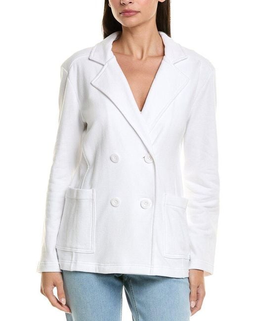 Tommy Bahama White Marina Peacoat