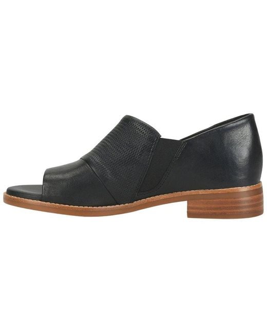 Söfft Black Naydeen Leather Flat