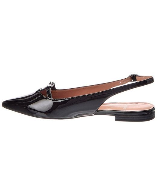 Linea Paolo Blue Celinax Leather Flat