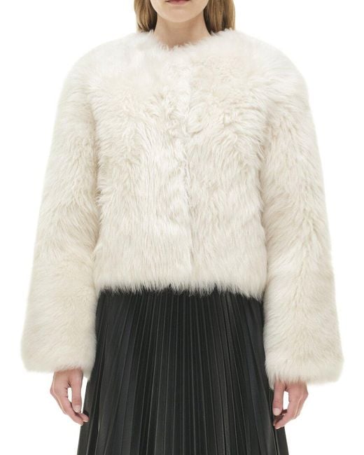 Jonathan Simkhai White Natasha Short Jacket