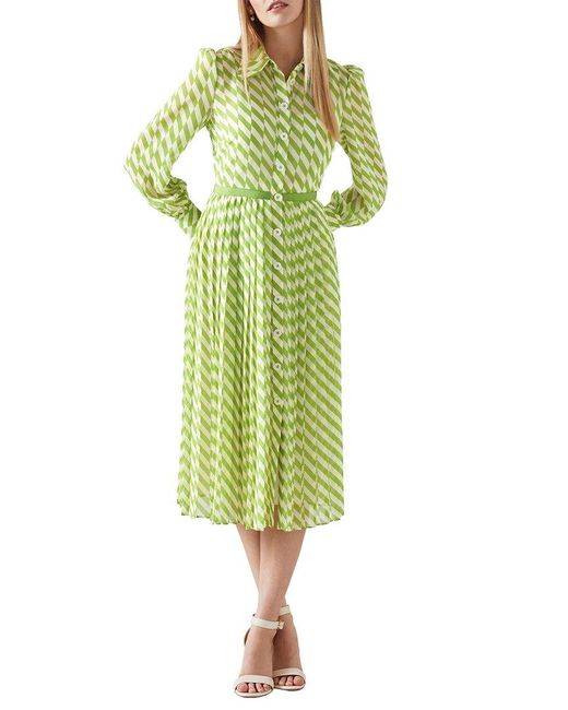 L.K.Bennett Green Tallis Dress