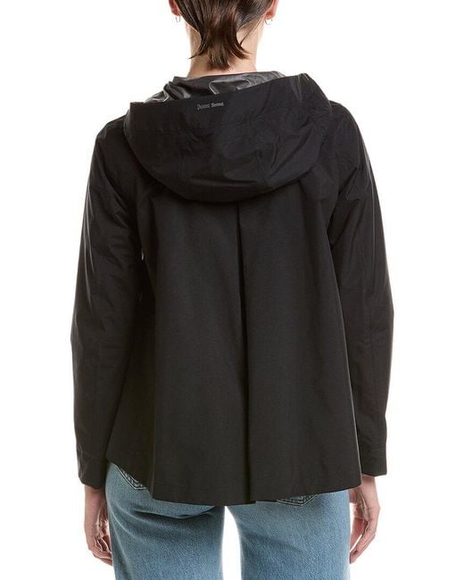 Herno Black Hooded Jacket