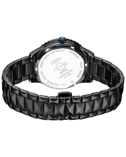 Gv2 Gray Siena Diamond Watch