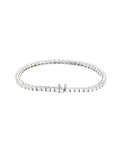 Diana M Metallic 18k 4.70 Ct. Tw. Diamond Tennis Bracelet