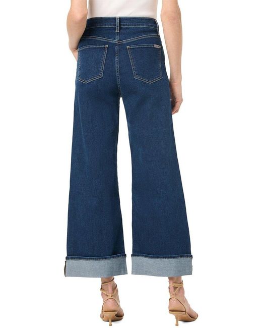 Joe's Jeans Blue Wide Leg Ankle Jean