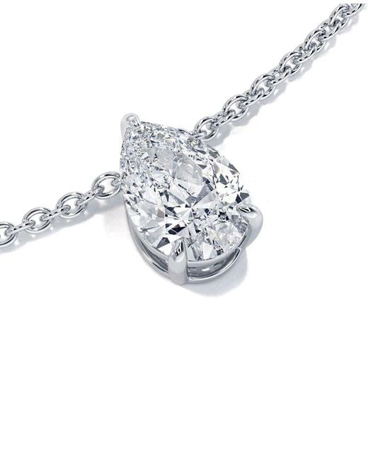Lab Grown Diamonds White 14k 1.50 Ct. Tw. Lab-grown Diamond Heart Pendant