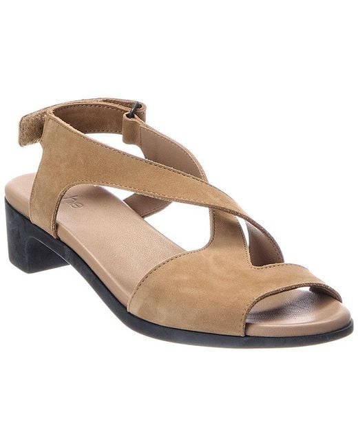 Arche Metallic Kisbye Leather Sandal