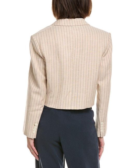 Sandro White Suit Blazer