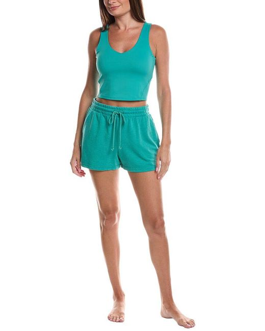 Z Supply Blue Lotus Long Line Top