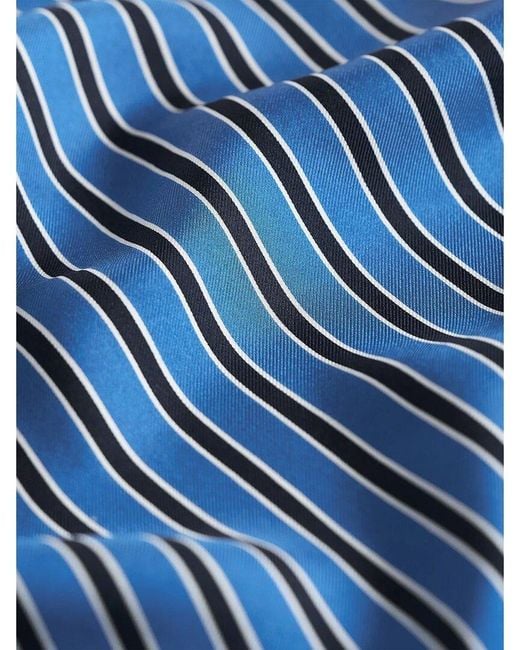 Totême  Blue Silk Foulard