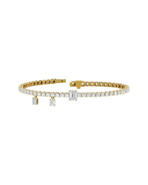 Lab Grown Diamonds White 14K 6.47 Ct. Tw. Lab-Grown Diamond Bracelet