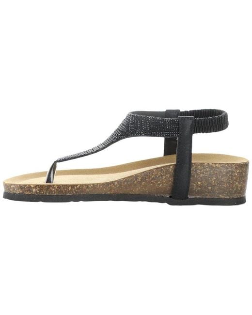 Bos. & Co. Black Bos. & Co. Lila Synthetic Sandal