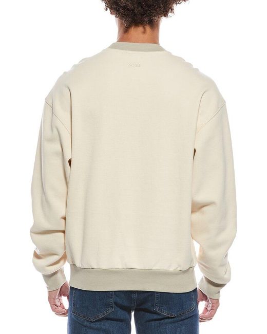 Boss Natural Rounded Sweatshirt for men