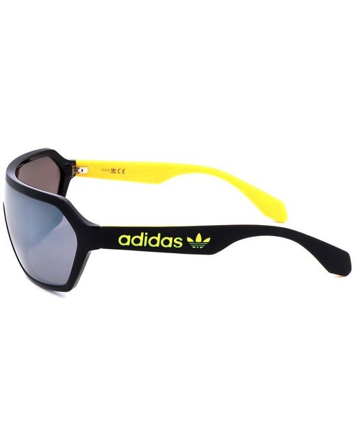 Adidas Yellow Originals Unisex Or0022 Sunglasses for men