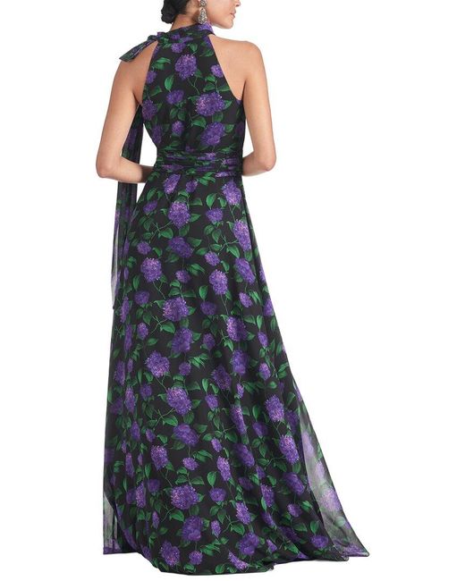Sachin & Babi Blue Kayla Gown