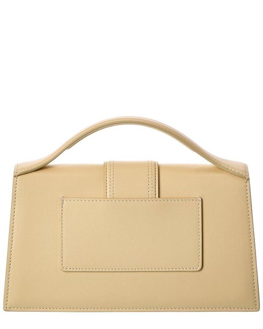 Jacquemus Natural Bambino Large Leather Shoulder Bag