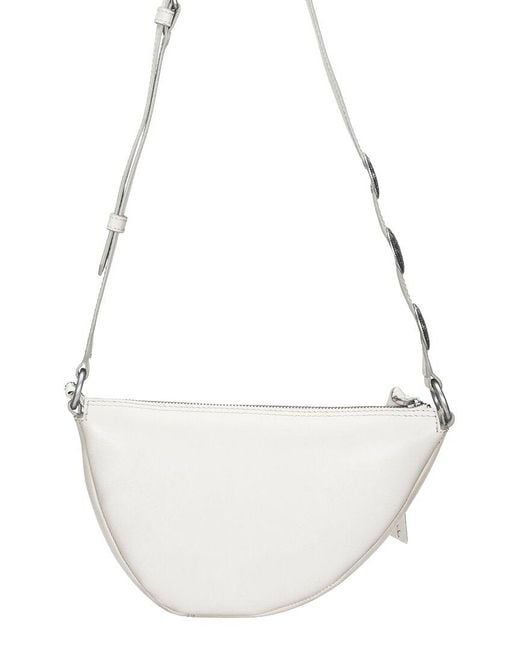 Frye White Cheyenne Leather Saddle