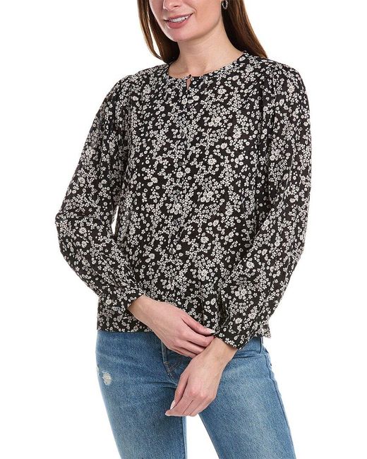 Lilla P Gray Full Sleeve Button-down