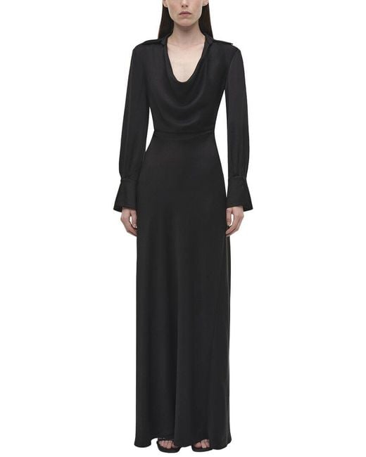 Jonathan Simkhai Black Adelle Gown