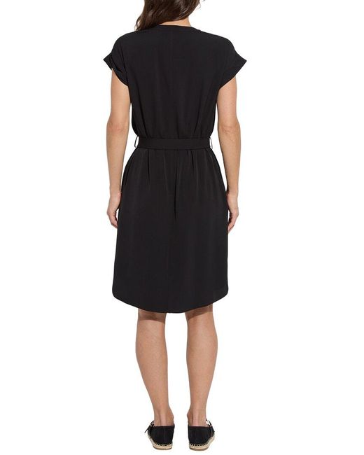 Lyssé Black Blakely Pull On Dress