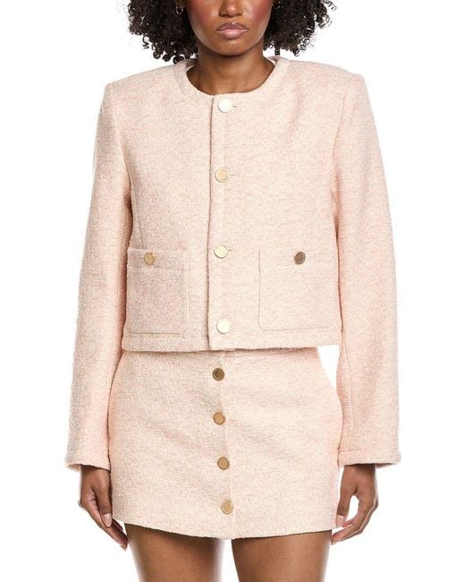FRAME Natural The Tweed Jacket
