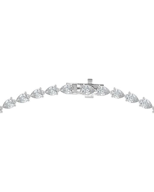 Sabrina Designs Lab Grown Diamonds White 14K 12.39 Ct. Tw. Lab-Grown Diamond Tennis Necklace