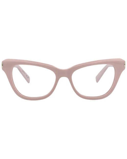 Saint Laurent Pink 52Mm Optical Frames
