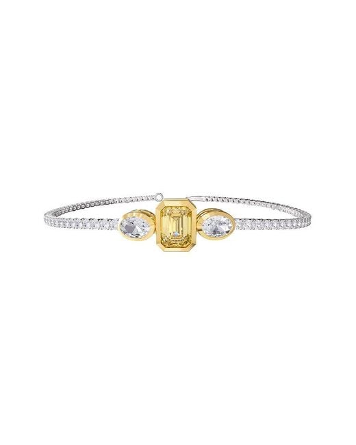 Lab Grown Diamonds White 14K 4.77 Ct. Tw. Lab-Grown Diamond Bangle Bracelet