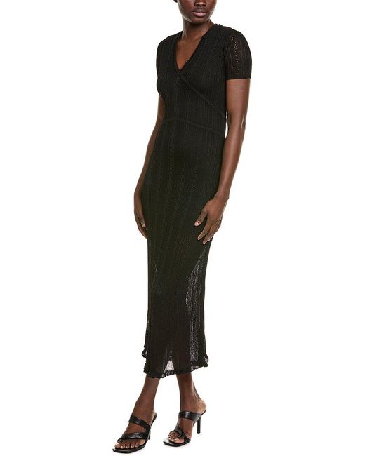 Ba&sh Black Crystiana Maxi Dress