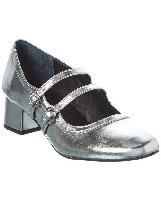 Seychelles White Gatsby Leather Pump