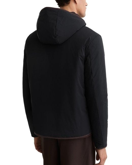 Reiss Black Devonay Reversible Wad Casual Jacket for men