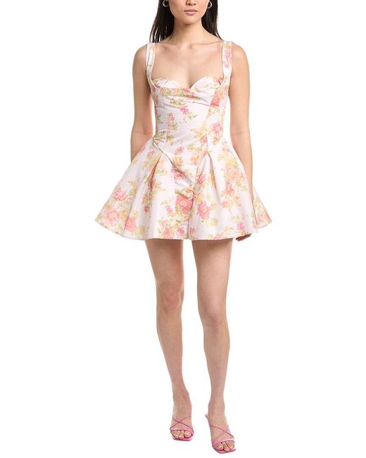 IPPONELLI Pink Sleeveless Mini Dress