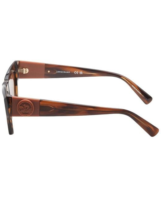 Longchamp Brown Lo763S 53Mm Sunglasses