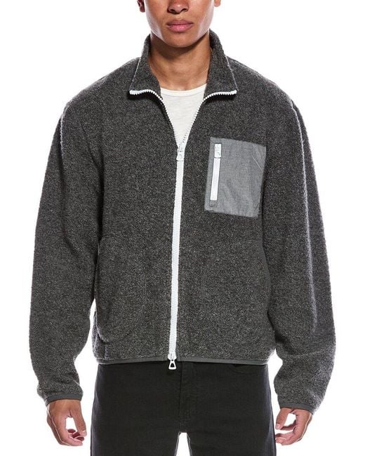 Officine Generale Gray Rui Wool-blend Jacket for men