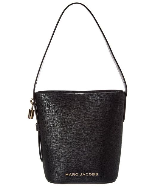 Marc Jacobs Black Leather Bucket Bag