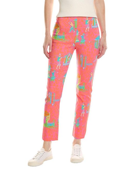 Gretchen Scott Red Palanquin Party Pant